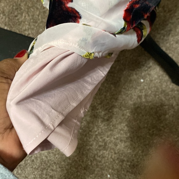 NWT Floral Devoré Underwire Midi Dress - Picture 5 of 6